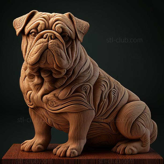 st Bulldog campeiro dog